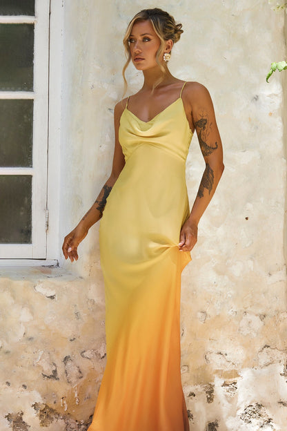 Hutch The Ridge Maxi Dress - Sunset Multi