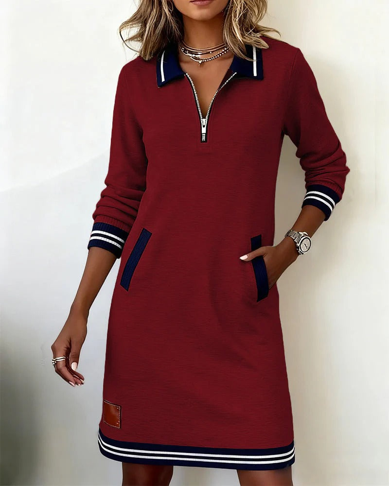 Sophie™ | Elegant Long Cotton Dress