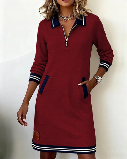 Sophie™ | Elegant Long Cotton Dress