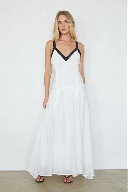 Oaklynn Contrast Maxi Dress