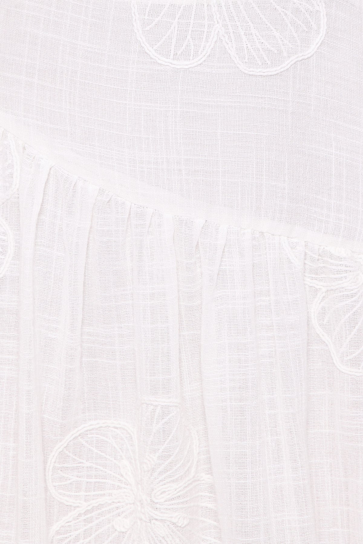Olivea Midi Dress - White