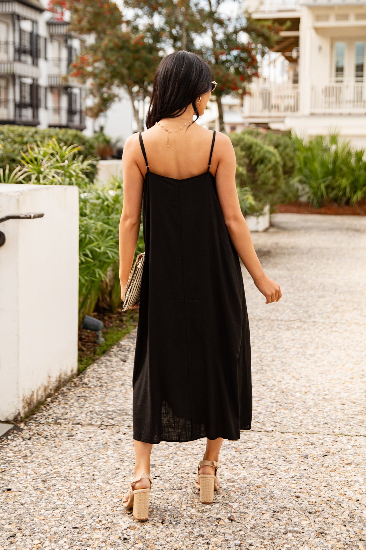 FINAL SALE - A Little Bit Of Love Linen Maxi Dress