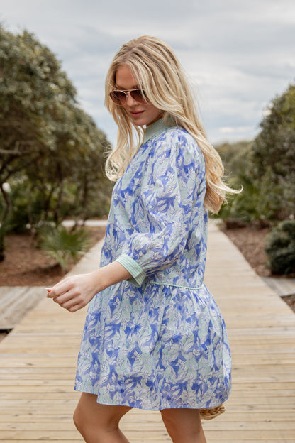 FINAL SALE - Blossom Breeze Floral Mini Dress