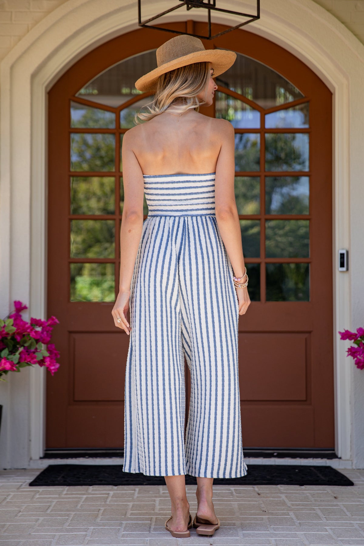 FINAL SALE - Summer Soiree Blue Stripe Jumper