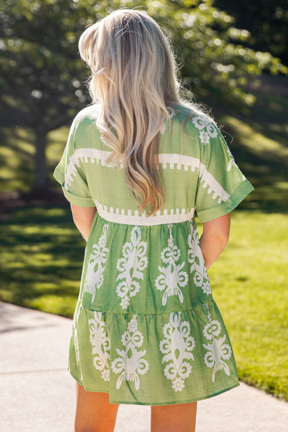 FINAL SALE - Divine Intentions Babydoll Mini Dress - DU DEAL