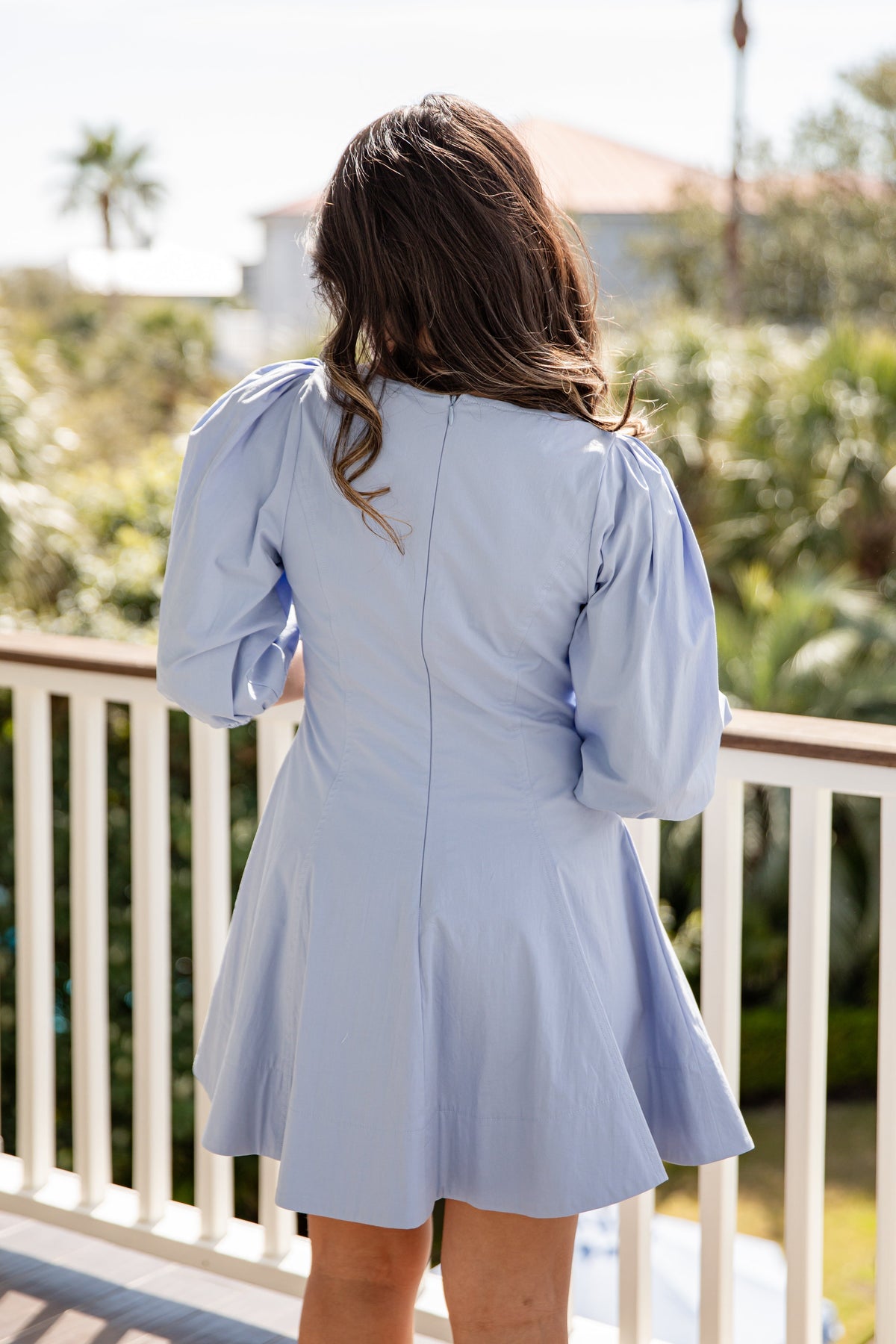 FINAL SALE - Bluebird Kisses Light Blue Mini Dress