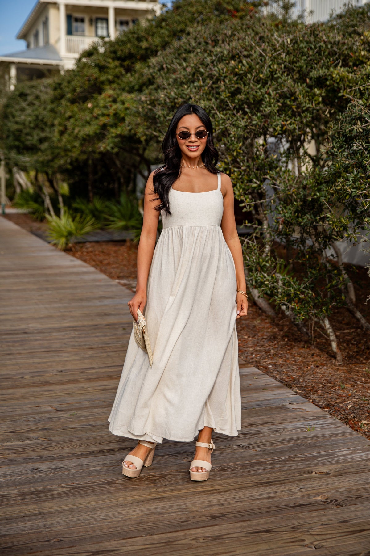 FINAL SALE - Coastal Breeze Midi Dress