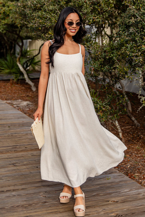 FINAL SALE - Coastal Breeze Midi Dress