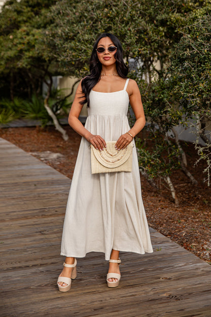 FINAL SALE - Coastal Breeze Midi Dress