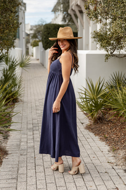 FINAL SALE - Coastal Breeze Midi Dress