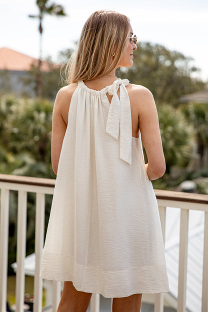 FINAL SALE - Sweet Staple Off White Mini Dress