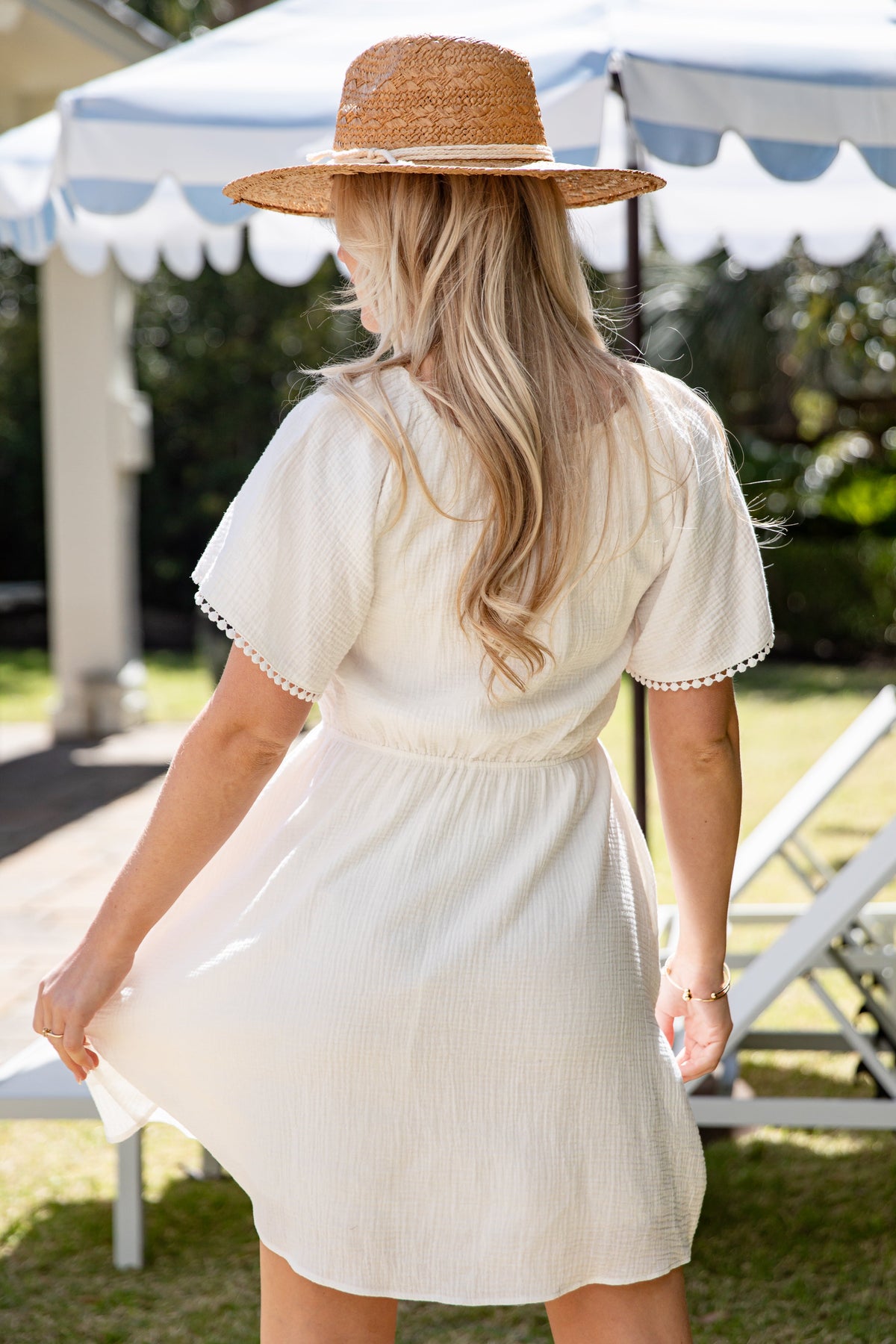 FINAL SALE - Until We Meet Again White Mini Dress