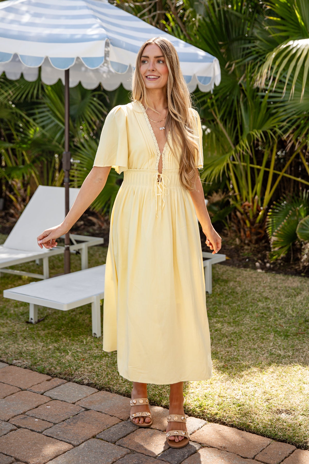 FINAL SALE - Simply Sweet Midi Dress