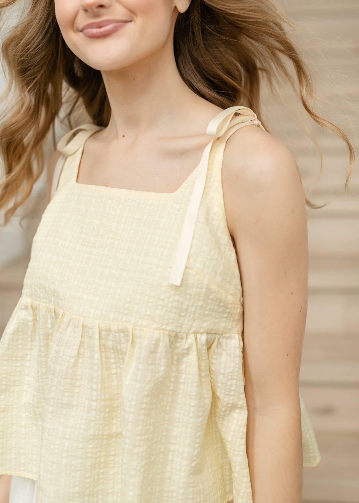 Things Between® Sleeveless Square Neck Top - FINAL SALE