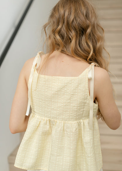 Things Between® Sleeveless Square Neck Top - FINAL SALE