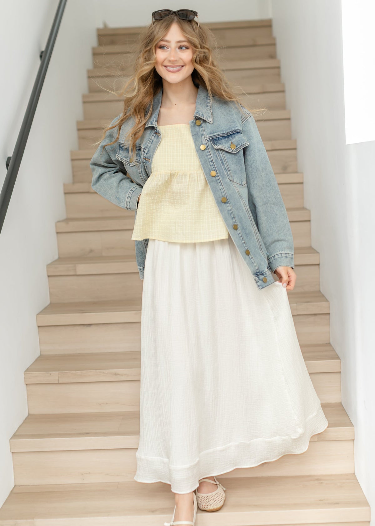 Things Between® Sleeveless Square Neck Top - FINAL SALE