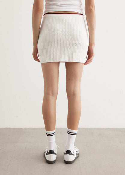 Serif Logo Mini Cable Skirt